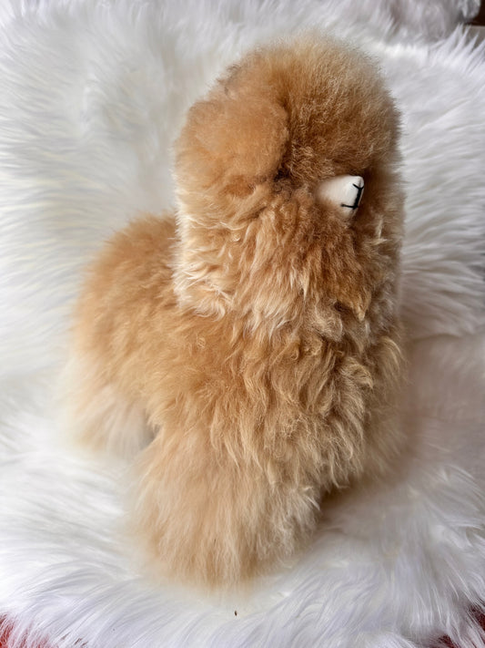 Alpakos žaislas iš natūralios alpakų vilnos –32cm