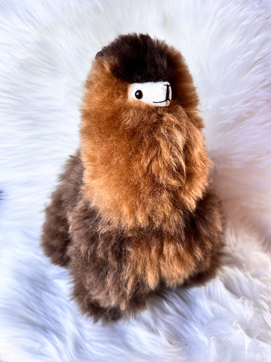 Alpakų žaislas iš natūralios alpakų vilnos 32cm