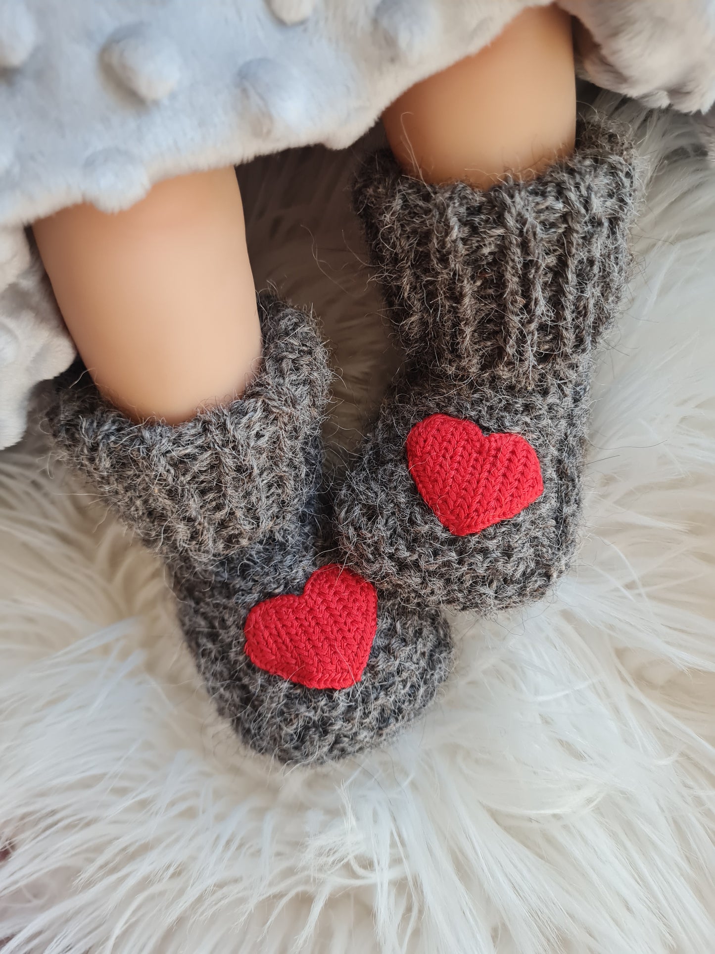 Alpakų vilnos tapukai 0-3 mėn