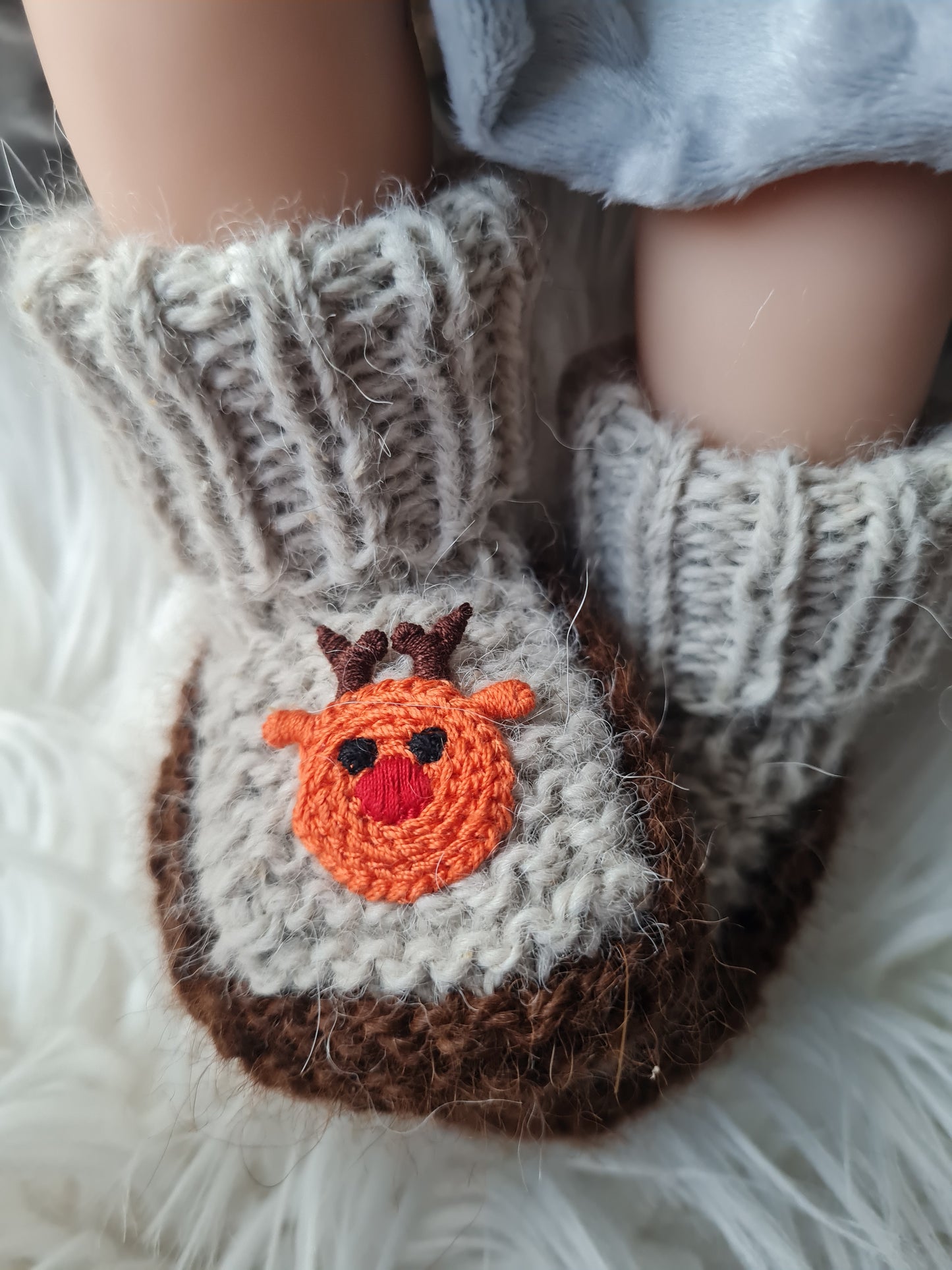 Alpakų vilnos tapukai 0-3 mėn