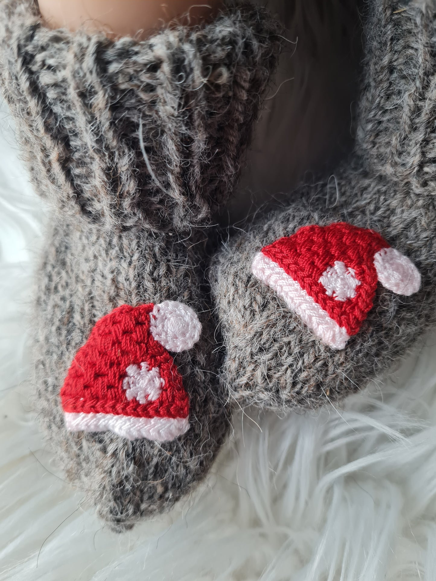 Alpakų vilnos kojinytės 0-3 mėn